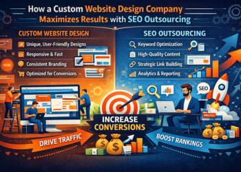 How a Custom Website Design Company Maximizes Results with SEO Outsourcing